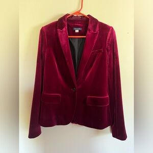 Tommy Hilfiger Red Velvet blazer